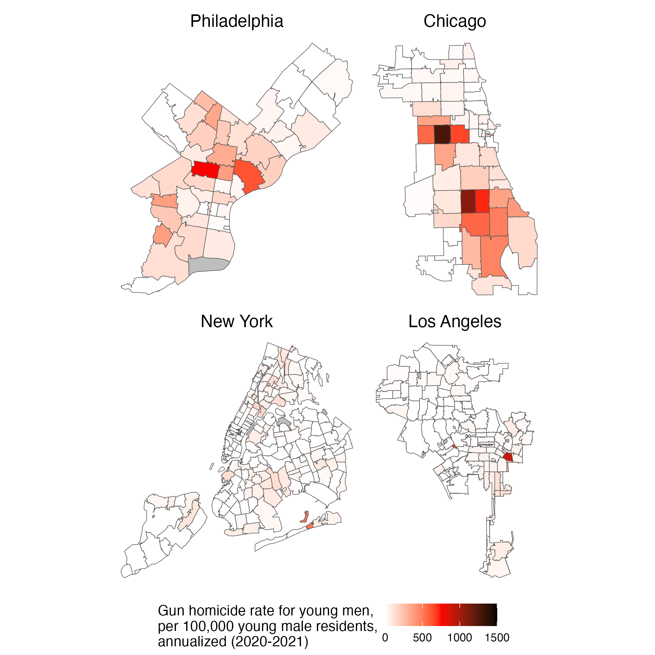Figure from Comparing Risks of Firearm-Related Death and Injury Among Young Adult Males in Selected US Cities With Wartime Service in Iraq and Afghanistan
