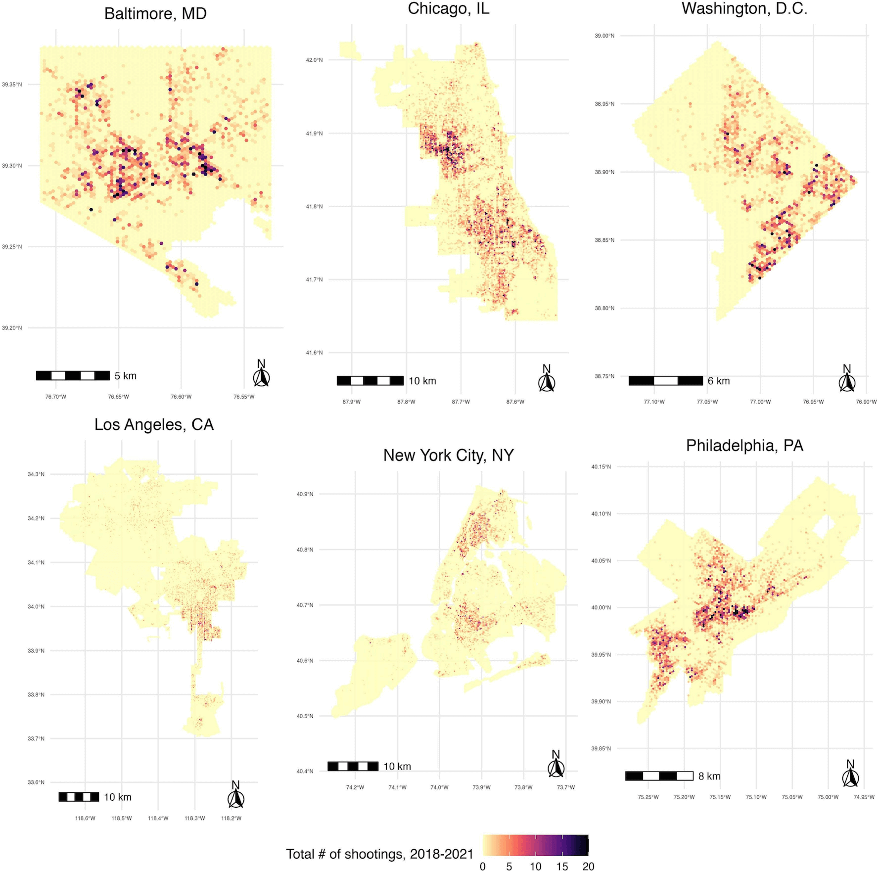 Figure from Shootings and Land Use